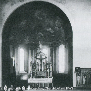 Innenraum der Christuskirche 1906