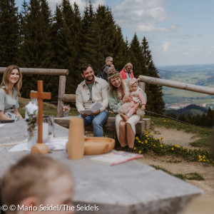 Taufe am Ofterschwanger Horn