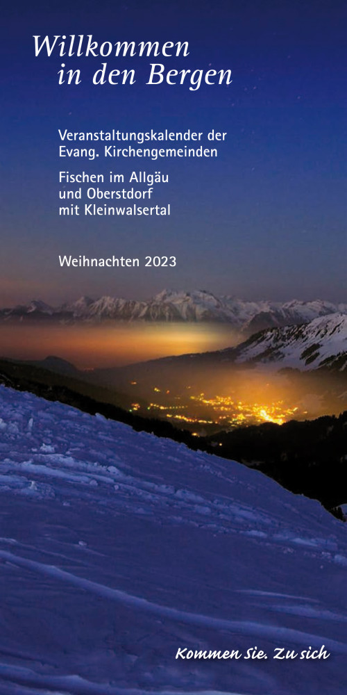 Weihnachtsprogramm der Pfarrei Oberstdorf