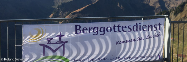 Berggottesdienst auf dem Walmendingerhorn