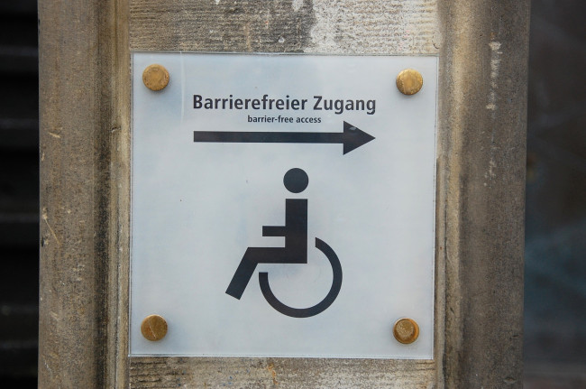 Barrierefreier Zugang